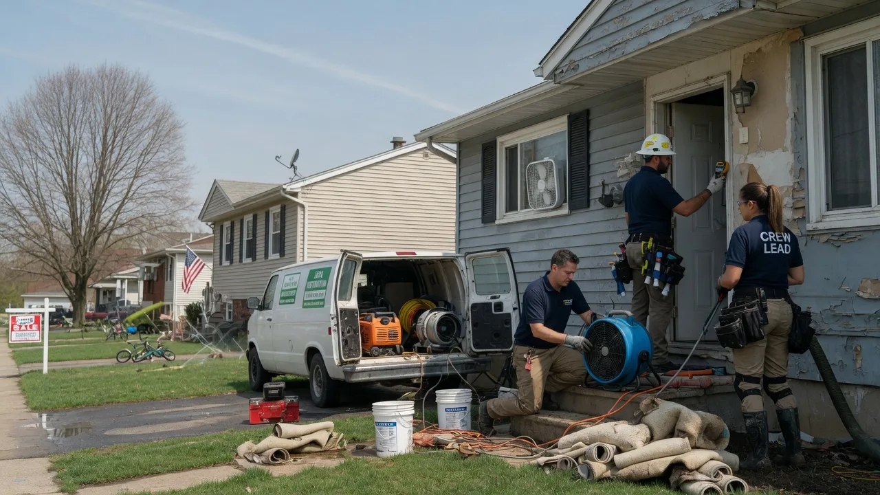 Flood Cleanup in Shrewsbury, PA near me